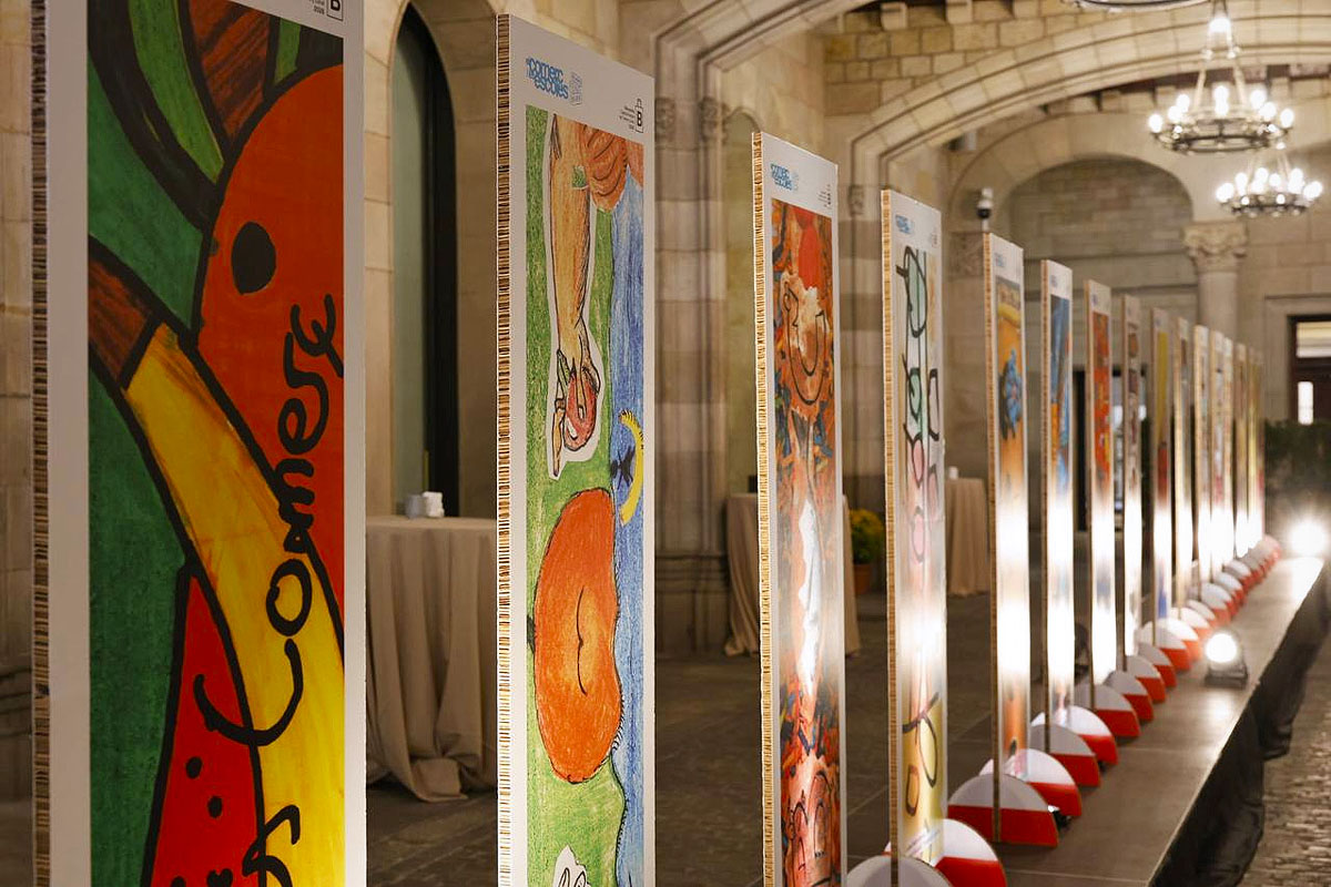 Mostra dels dissenys del Premi Punt de Llibre 2026 | Ajuntament de Barcelona